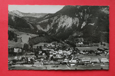 AK Stainach / 1940-1960 / Strassen / Bahnhof / Gleise / Steiermark